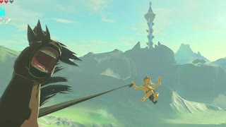 【ブレワイ】依頼を受けて、流鏑馬ホバーの時にがんばりゲージをギリギリにしてみた【ドリカラ】【ボイスピ実況,ゼルダの伝説,ブレスオブザワイルド,BotW,バグ,検証 】