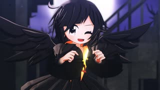【カラスちゃん】リバースユニバース【UTAU音源配布】【MMDモデル配布】