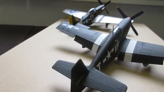 P-51D MUSTANG 1/48 OHTAKI &  P-51B 1/48 TAMIYA