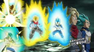 【ドッカンバトルBGM】超サイヤ人ゴッドSSベジータ&超サイヤ人トランクス(未来)_登場のテーマ　登場時演出