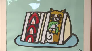 「ネコをもっと好きになってほしい」小学生切り絵クリエイターKENくんが福岡県で初の個展開催