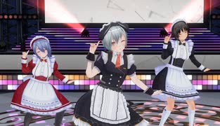 【COM3D2】髪短めメイドで「Night Magic Fire」