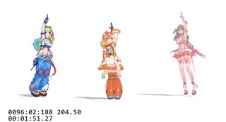 [MMD]テレパシ[ToF][固定カメラ]