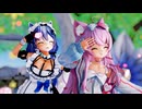 【MMD】エルザちゃん＆リンちゃんで『カラフルポップビート』