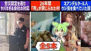 8月2日 世界のおもしろB級ニュース【全5本】【ずんだもん】