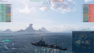 【WoWS】戦闘詳報 #062 2025/07/24