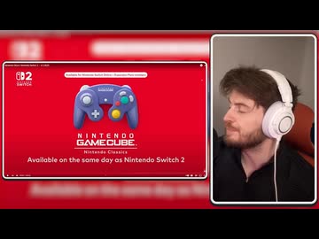 【Switch2ダイレクト】オンラインにゲームキューブ追加で歓喜する海外配信者たち