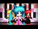 【MMD】被害妄想携帯女子（笑）【ましろ式】