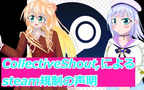 CollectiveShout,によるsteam規制の声明、桜乃そら彩澄りりせボイスロイド解説