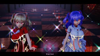 【東方MMD】　　『Ⅲ』　　　大きなスカーレット姉妹