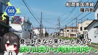 謎の橋梁から始まる、積丹町市街地への道　北海道道568号「船澗美国港線」　積丹町　北海道ドライブ動画