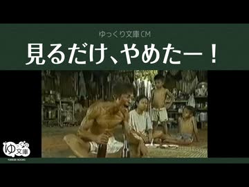 【ゆっくり文庫】自分CM「見るだけ、やめたー！」