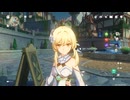 原神　雷電将軍＆風ほたちん＆ナヒーダでデイリー任務#５２６。素材集め