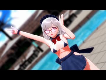 【MMD】連日猛暑に耐えかねたれぷさん新コス夏仕様について【かのせな】