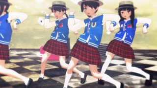 浦波スタジャンミニスカ