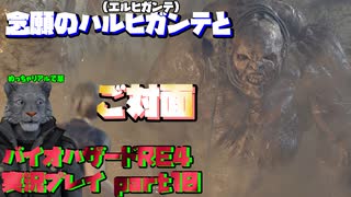 【生声実況】寝起きのハルヒ(エルヒガンテ)さん【バイオハザードRE:4 実況プレイ part10】