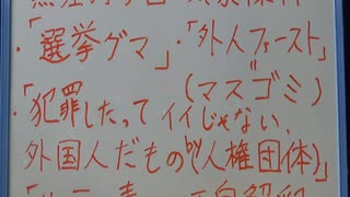 ・無差別テロ・気象操作・選挙グマ・犯罪したっていいじゃない…など。
