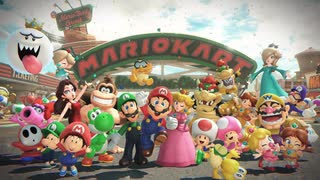[マリオカートワールド]サメがマリオカートワールドでレーシング　パート5