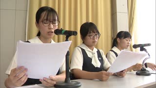 戦後80年　高校生が佐賀空襲の語り部として活動をスタート