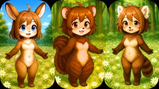 ふわふわけもみみ日記 ～森であそんで、ごちそう食べて～