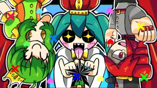 【MV】暗黒郷へようこそ／あまふこ feat. 初音ミク・重音テト・GUMI【VOCALOID】