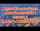 【空撮で見る】働きたい街ランキング2025｜首都圏の人気ビジネス街15選【Google Earth Studio】