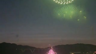 ホモと見る打ち上げに失敗した花火