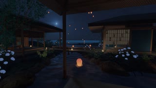 【VRChatワールド紹介】紺瑠璃の間 -Azure Blue Rooms-
