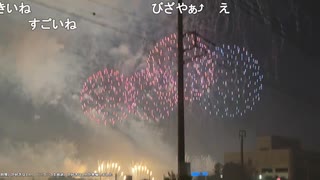 詐欺師ミュートさんと花火観賞と出前館ピザ