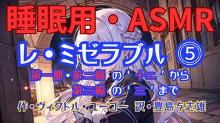 【睡眠用】九州そら（ささやき）  ” レ・ミゼラブル ⓹ ”（ 作　ヴィクトル・ユーゴー　訳　豊島与志雄 ）【ASMR】