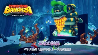 【ドンキーコング バナンザ】長老の試練 バナナ集め : 星の中心、レース場の階層 Part 34【ネタバレあり】