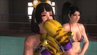 DOA5 LAST ROUND TAG 紅葉 直虎 VS ティナ クリスティ   プレイ動画
