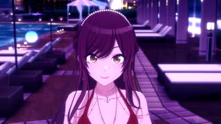 【シャニソン】「Summer Night Paradise」甘奈 結華 夏葉 霧子 凛世 智代子 果穂 樹里（シスルオンプールサイド）【4K60 320kbps】