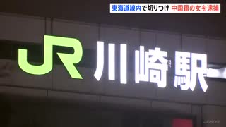 中国人の女が割り込み、日本人女性を刃物で刺す【潘康容疑者】