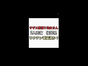 ワクチンはじまってからベテランの海女さんが次々と溺死