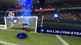 ３VS１でも勝利をもぎ取るストライカー【boll 3D】