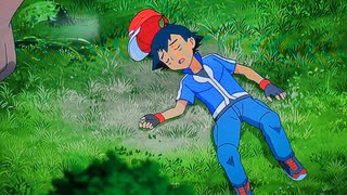 オーロットに襲われるサトシ君①