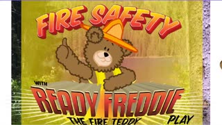 Fire Safety with Ready Freddie the Fire Teddy