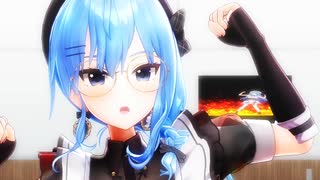 星街すいせい「ラミィズバリバリワークアウト」#shorts 【MMD】【ホロライブ】‪      @HoshimachiSuisei ​