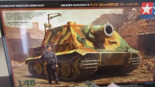 ドイツ　38cm 突撃臼砲　ストームタイガー　1/48 TAMIYA
