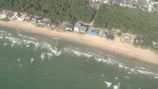 福津市海水浴場で中学生がおぼれる　病院に搬送 意識あり　福岡・福津市