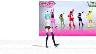 【MMD】みてみて☆こっちっち【モーション確認用動画】