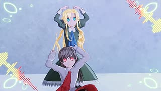【45秒】Ibの自作イヴとメアリーに踊ってもらった【Ib/Ibmmd】