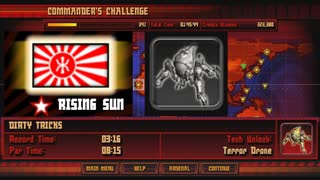 コマンダーチャレンジ5-1：Dirty Tricks クリア時間：3分16秒
