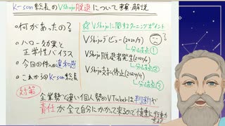 K-son総長がVshojoを脱退について考察・解説します #ゼロから分かるVTuber講座 #ソクラテスオ #K-son #Kson #Vshojo #脱退