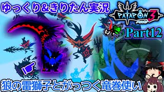 [Patapon3]雷を吐く狼とじめじめしたところでがっつくアイツ　ついに来た待望の移植版！三作目でもパタポン族を導け！　Part12[ゆっくり＆東北きりたん実況]
