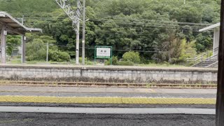 伯備線　273系　特急やくも号　美袋駅通過