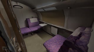 【VRChatワールド紹介】Cassiopeia Twin 4号車21・22号室【Photogrammetry】