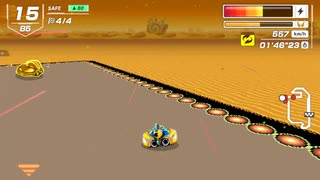 ミラーのサンドストームで自己ベストタイムを出しました【F-ZERO99】