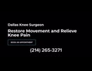 Steven Thornton, MD  Dallas Knee Surgeon